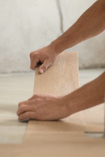 PVC vloer laten leggen